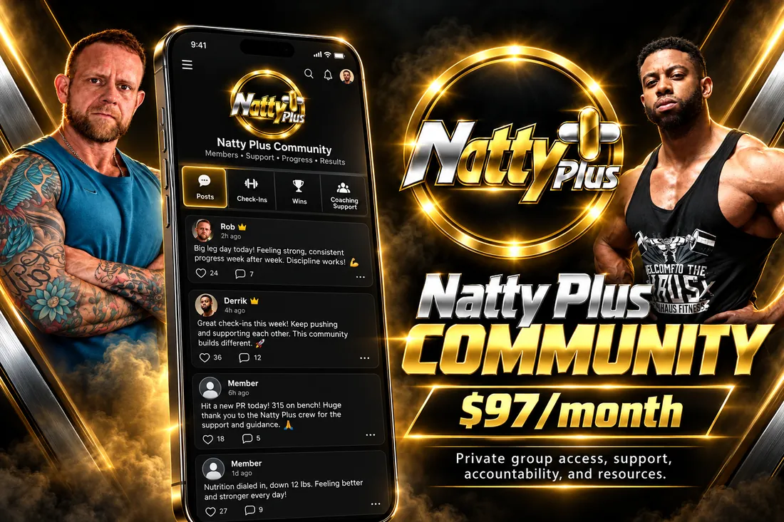 The Natty Plus Community on Skool, $97 a month